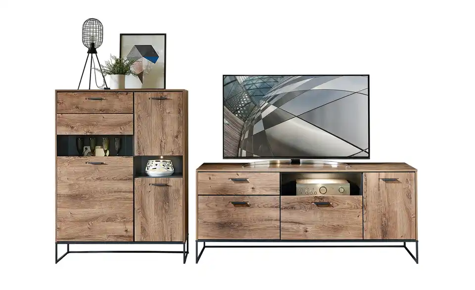 uno Wohnkombination New York BHT 300|148|48 cm