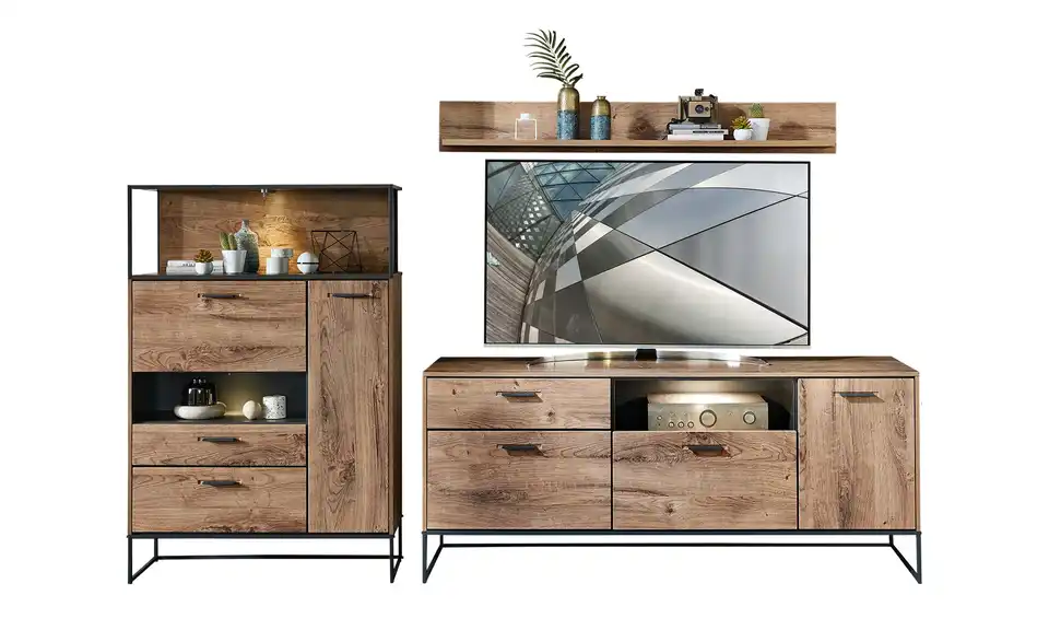 uno Wohnkombination New York BHT 269|165|48 cm