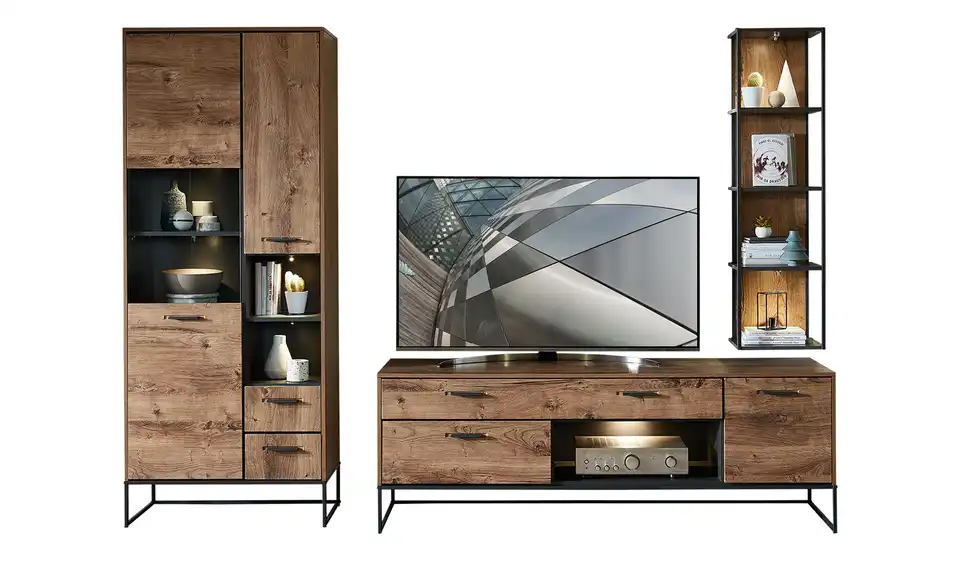 uno Wohnkombination New York BHT 309|196|48 cm