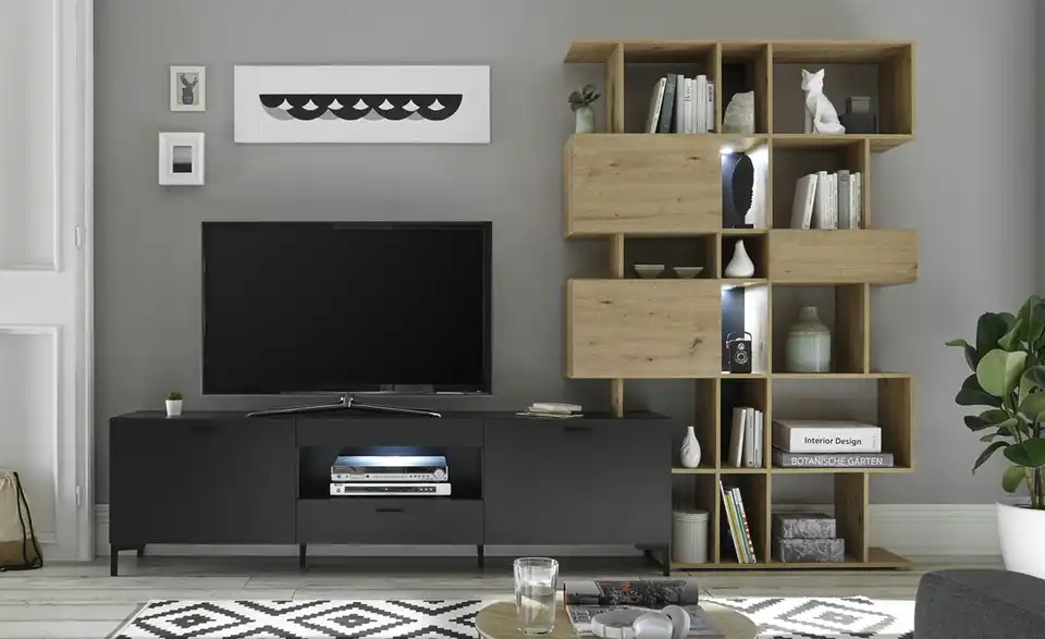 Wohnwand Espada BHT 290|195|40 cm