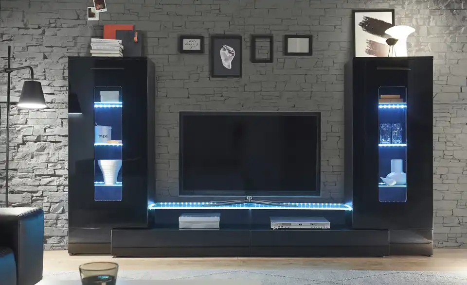 Wohnwand Poder BHT 265|147|40 cm