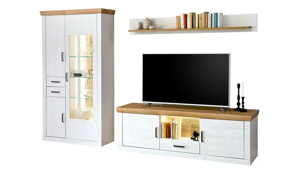 maison bleue Wohnwand Zara BHT 287|205|50 cm