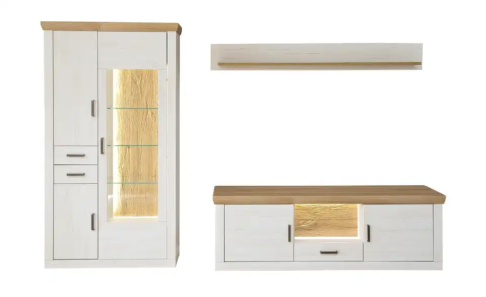 maison bleue Wohnwand Zara BHT 287|205|50 cm