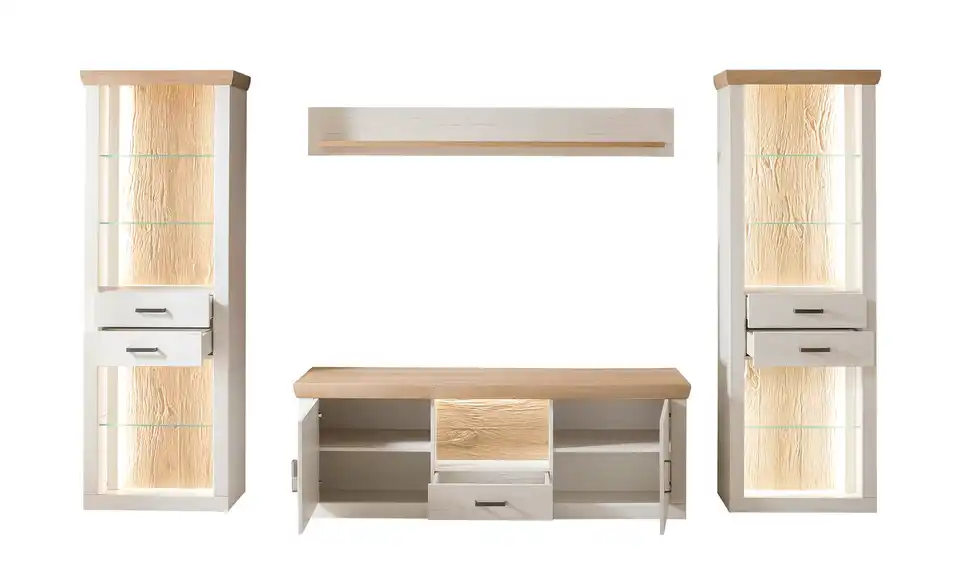 maison bleue Wohnwand Zara BHT 323|205|50 cm