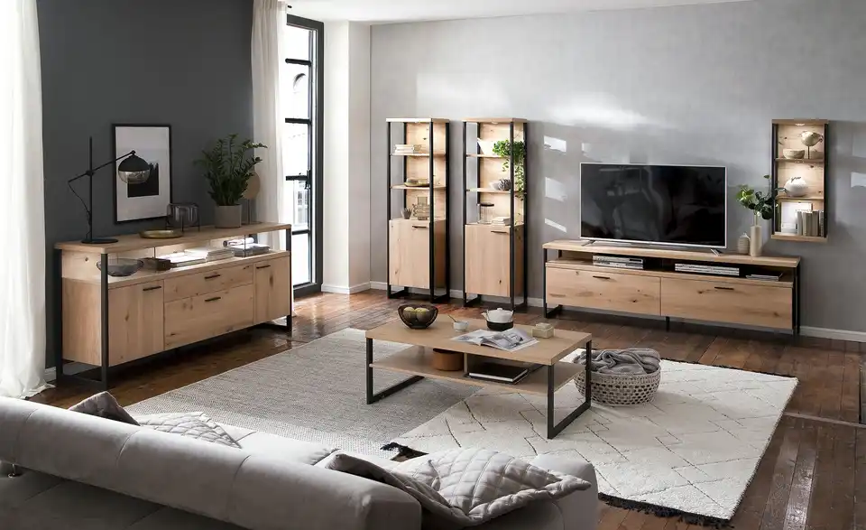 Woodford Wohnwand Sero BHT 344|186|46 cm