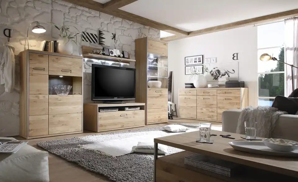 Woodford Wohnwand Felino BHT 282|201|52 cm