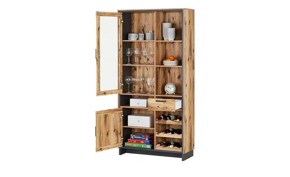 Vitrine Pinto BHT 100|203|38 cm