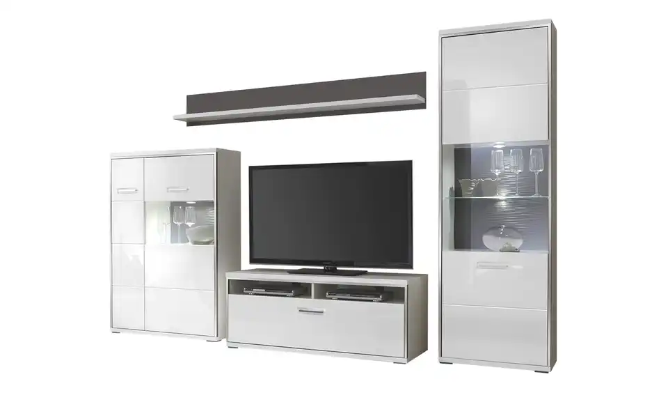 uno Wohnwand Setto BHT 282|201|52 cm