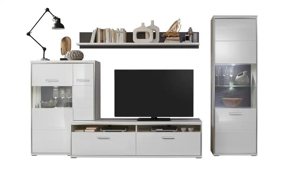 uno Wohnwand Setto BHT 309|201|52 cm