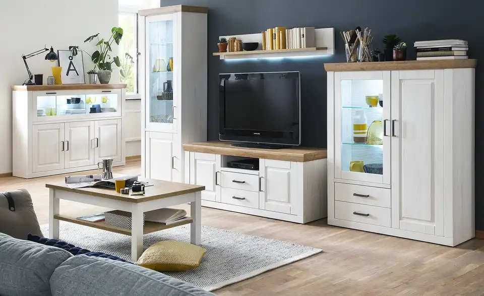 maison bleue Wohnkombination Xanten BHT 349|210|52 cm