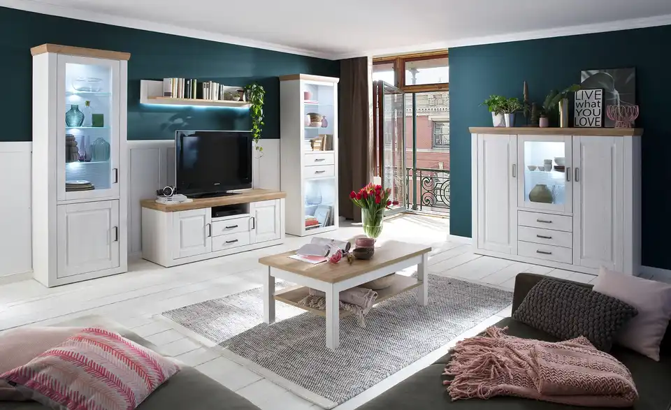 maison bleue Wohnkombination Xanten BHT 304|210|52 cm