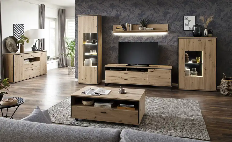 uno Wohnkombination Argon BHT 339|210|50 cm