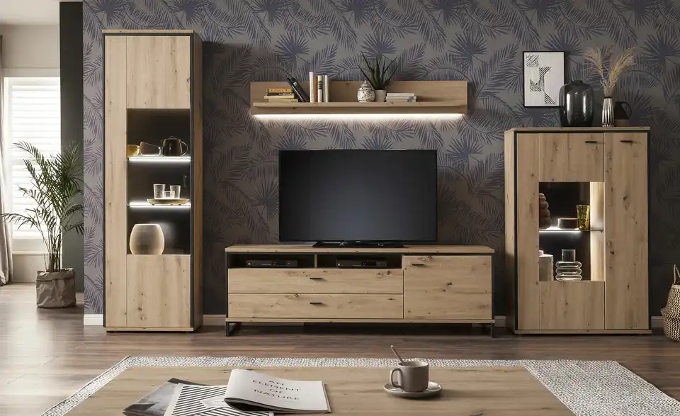 uno Wohnkombination Argon BHT 339|210|50 cm