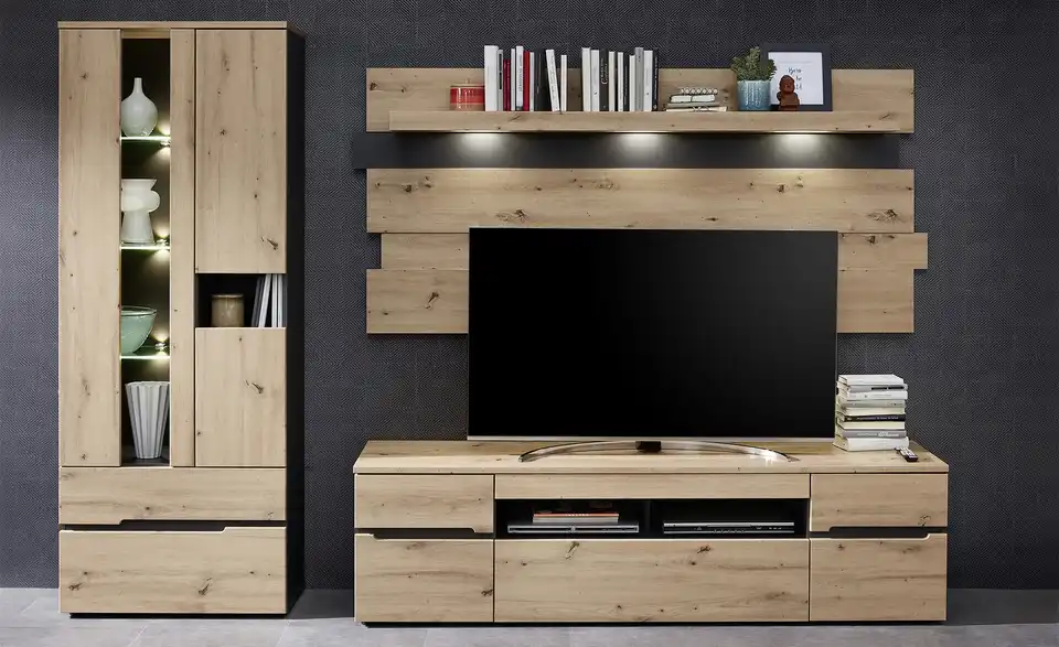 Vitrine Vesio BHT 75|197|38 cm