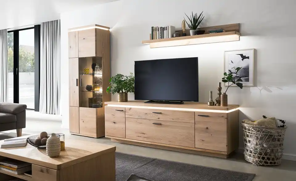 Woodford Wohnwand Novara BHT 285|204|50 cm