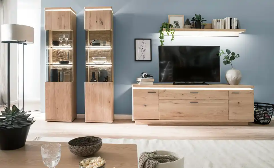 Woodford Wohnwand Novara BHT 310|204|50 cm