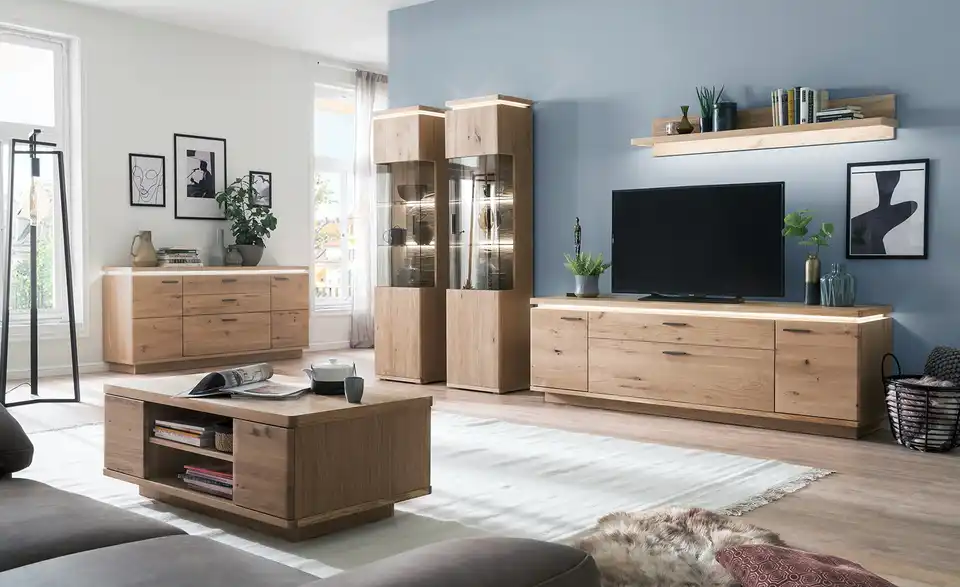 Woodford Wohnwand Novara BHT 310|204|50 cm