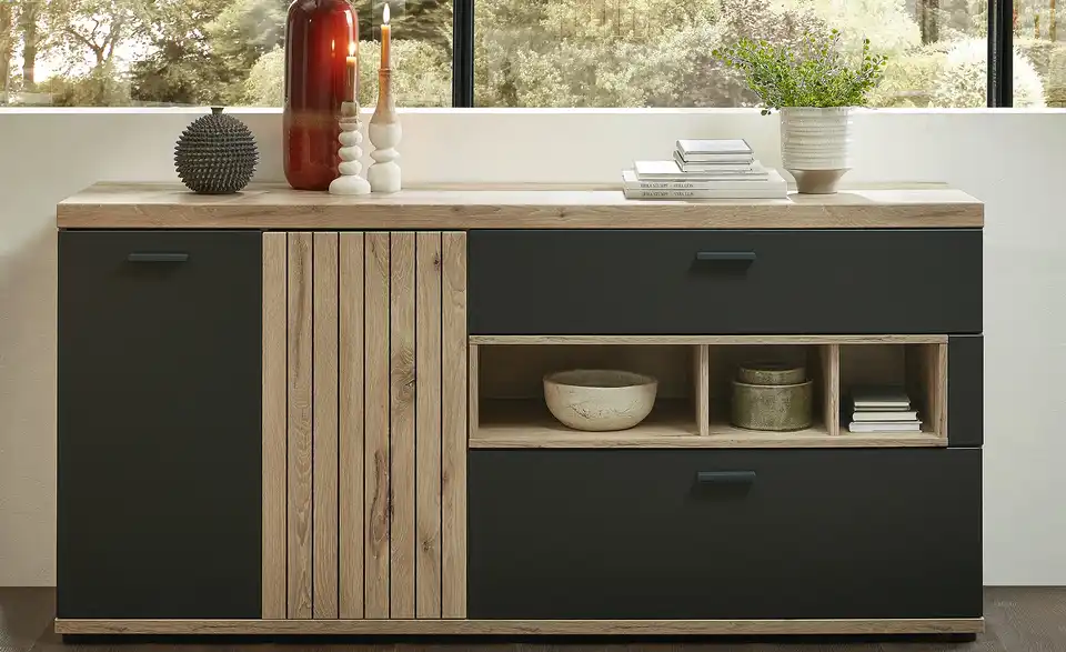 uno Sideboard Lamella BHT 180|85|46 cm
