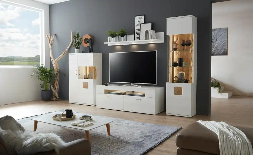 uno Wohnkombination Topeka BHT 310|209|51 cm