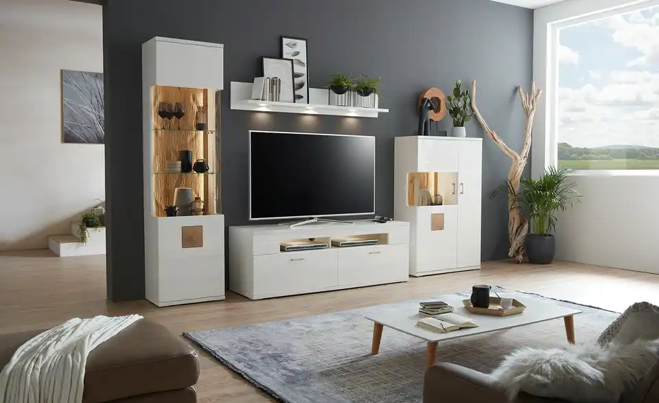 uno Wohnkombination Topeka BHT 310|209|51 cm