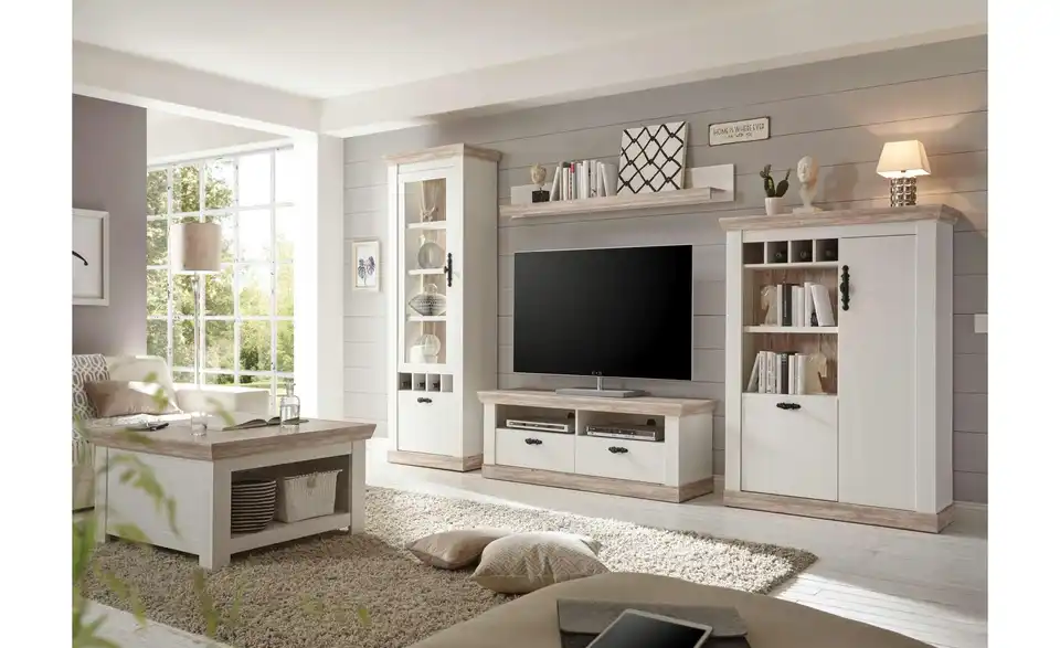 Wohnwand Roble BHT 330|201|44 cm