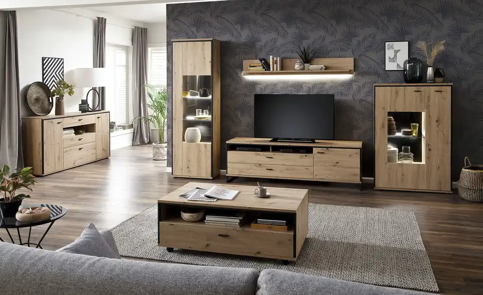 uno Couchtisch Argon BHL 70|46|115 cm