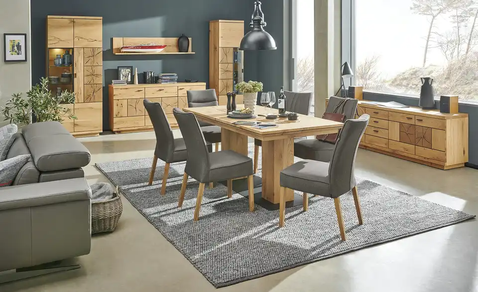 Gray u0026 Jones Säulentisch ausziehbar Black Coast Two BHL 90|76|180 cm