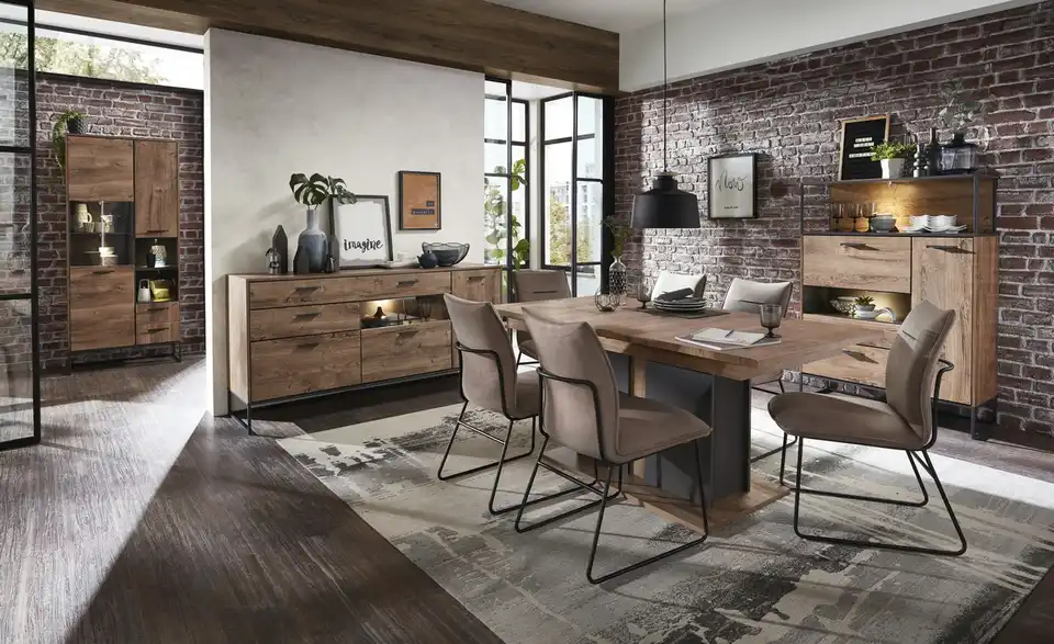 uno Vitrine New York BHT 79|196|38 cm