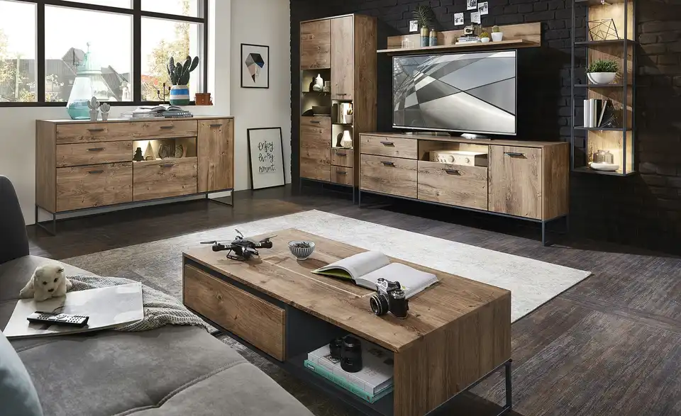 uno TV-Lowboard 156 cm breit New York BHT 156|62|48 cm