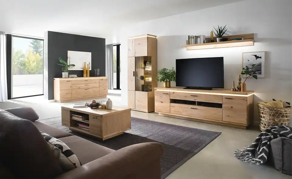 Woodford Kombi-Vitrine Alone BHT 75|204|37 cm