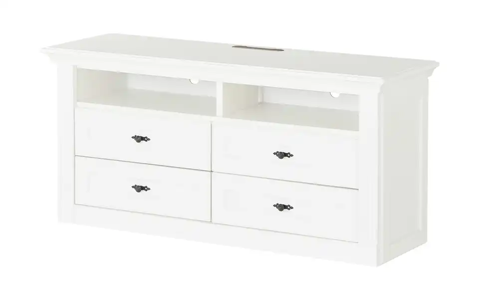 maison bleue TV-Element Petit Chalet BHT 136|64|44 cm
