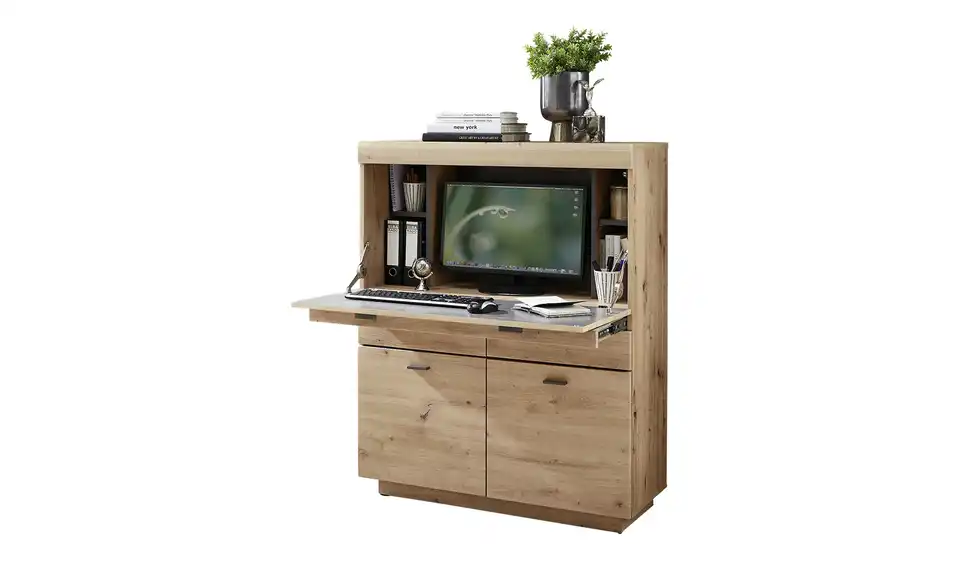 uno Sekretär Madera II BHT 98|124|40 cm