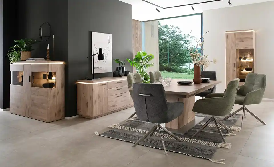 uno Kombi-Vitrine Kataros BHT 75|209|38 cm