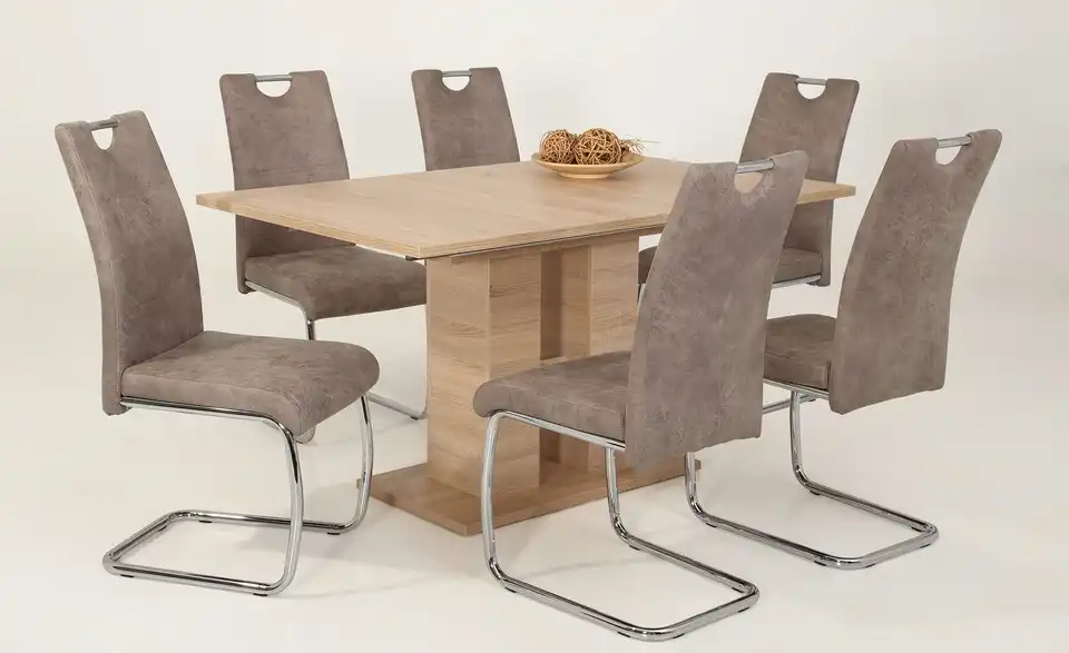 Schwingstuhl Flavio BHT 42|98|57 cm, Mikrofaser