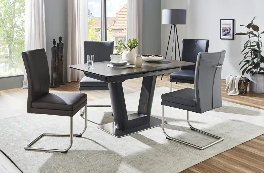 uno Säulentisch mit Keramikplatte Dusk BHL 85|76|140 cm uno Säulentisch mit Keramikplatte Dusk BHL 85|76|140 cm