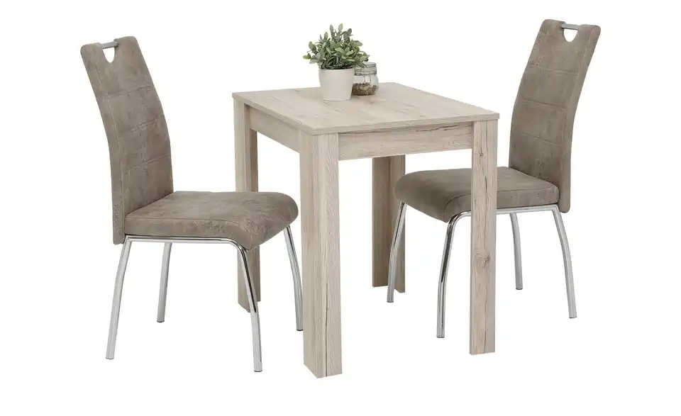 Stuhl Tibo BHT 44|98|61 cm, Mikrofaser