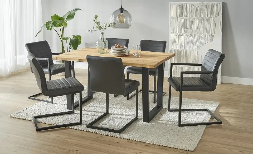 Tischplatte aus massiver Wildeiche Comida BHL 90|4|145 cm Tischplatte aus massiver Wildeiche Comida BHL 90|4|145 cm