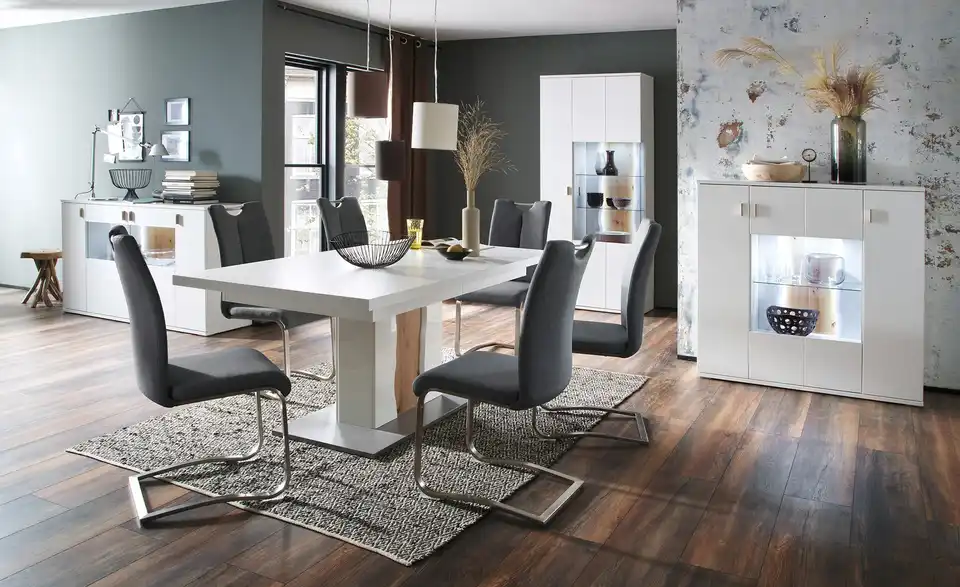 uno Freischwinger mit Griff Vota BHT 45|102|58 cm, Flachgewebe