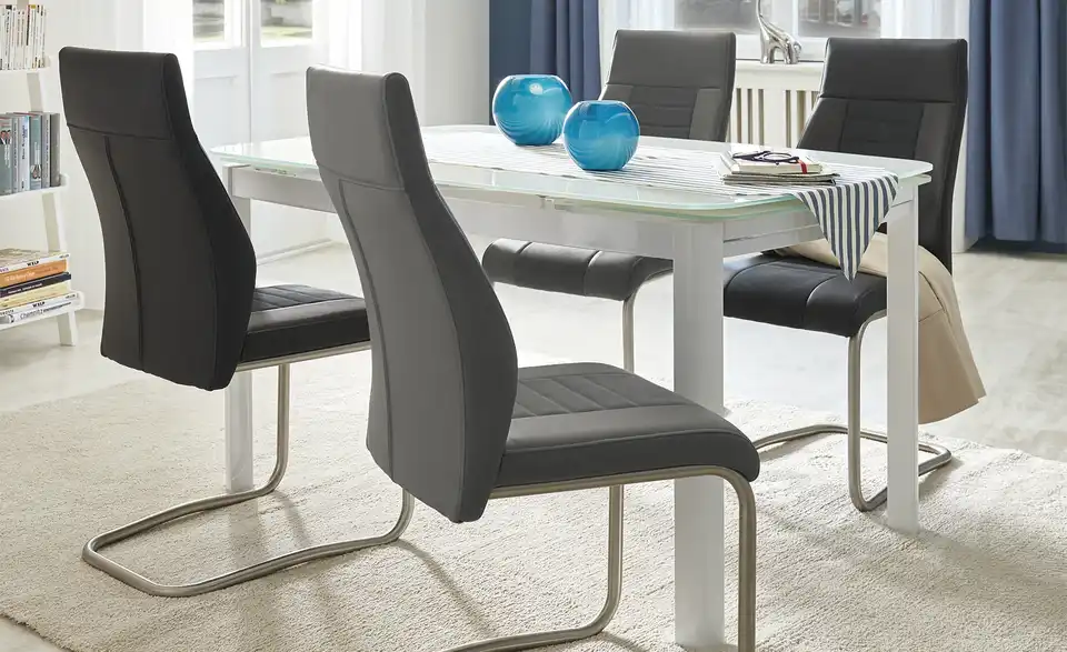 uno Glastisch ausziehbar Terry BHL 90|75,5|140 cm uno Glastisch ausziehbar Terry BHL 90|75,5|140 cm