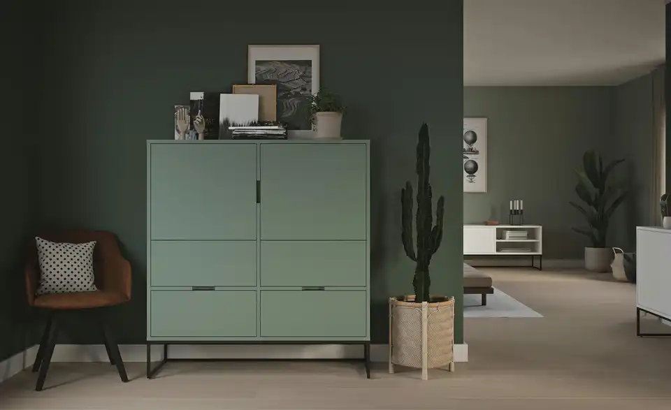 Highboard Linera BHT 118|127|43 cm