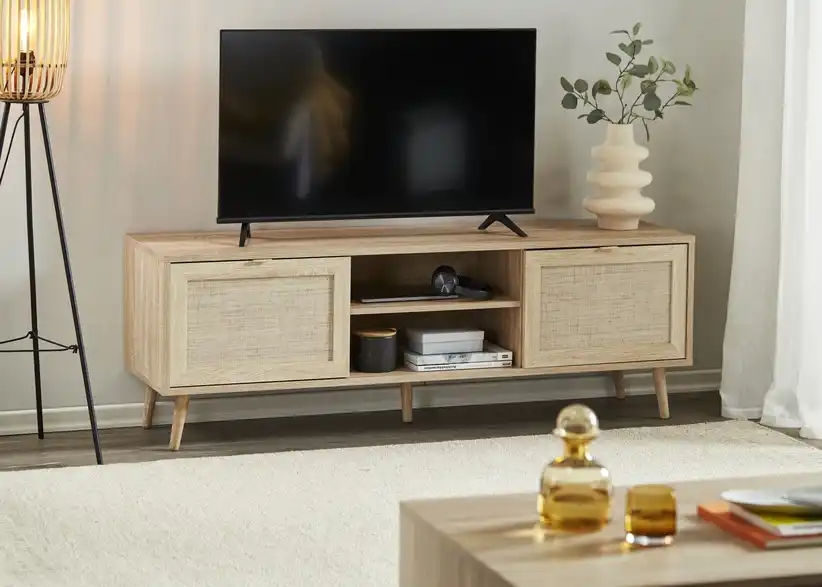 TV-Lowboard Rafia BHT 150|52|40 cm