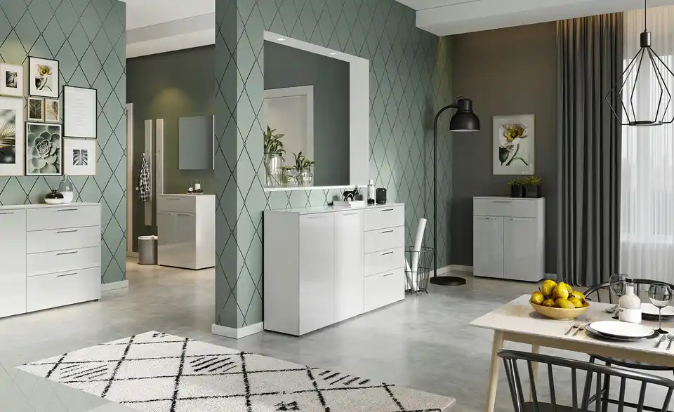 uno Sideboard Glossy BHT 186|107|40 cm