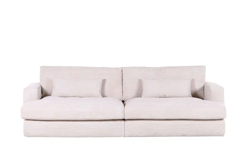 Megasofa XL Baltrum BHT 270|67|120 cm, Cordstoff Megasofa XL Baltrum BHT 270|67|120 cm, Cordstoff