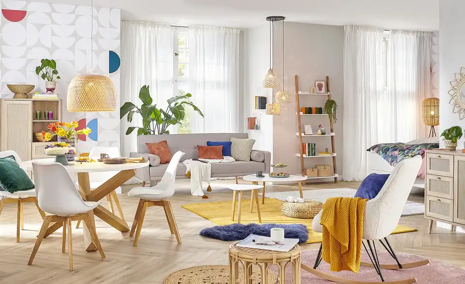 Roomers Kommode Rafia Premium BHT 80,9|81,6|40 cm