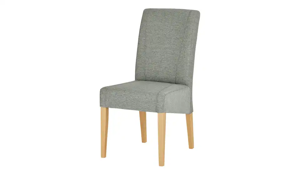 Woodford Polsterstuhl mit Massivholzgestell Silke BHT 49|98|62 cm, Flachgewebe