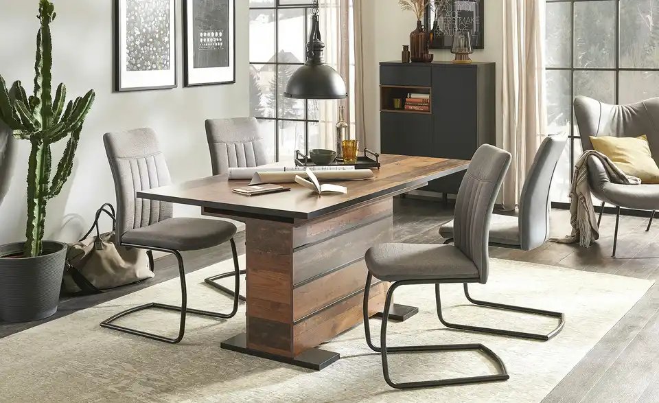 Schwingstuhl Cody BHT 45|94|58 cm, Webstoff