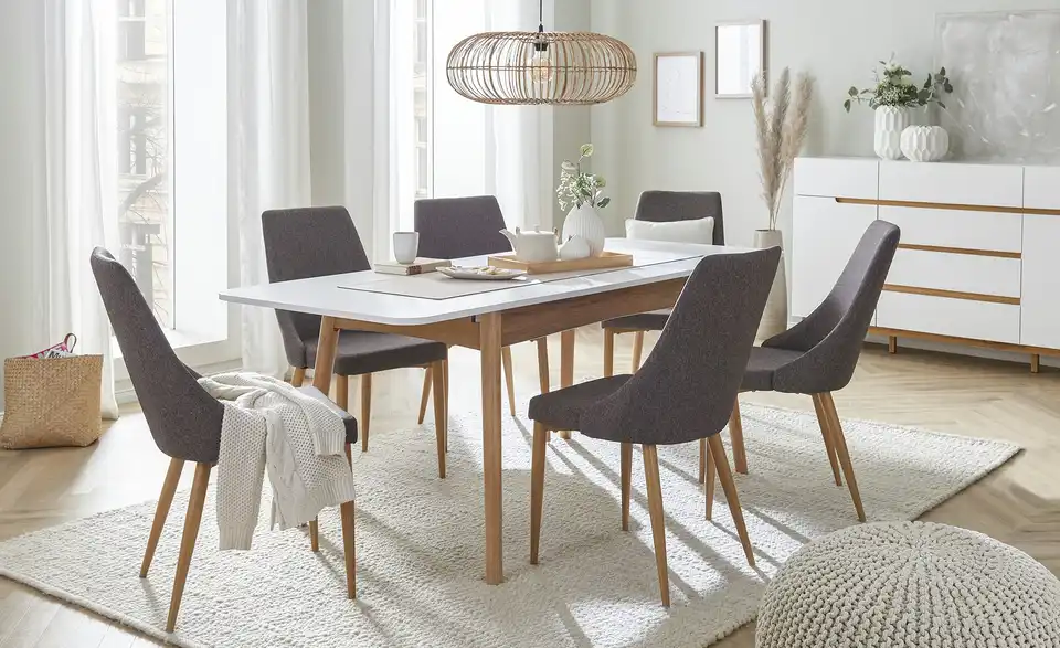 Esstisch ausziehbar Stanley BHL 80|75|140 cm