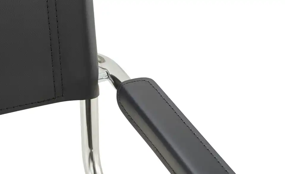 Schwingstuhl Maik BHT 52|81|59 cm, Leder