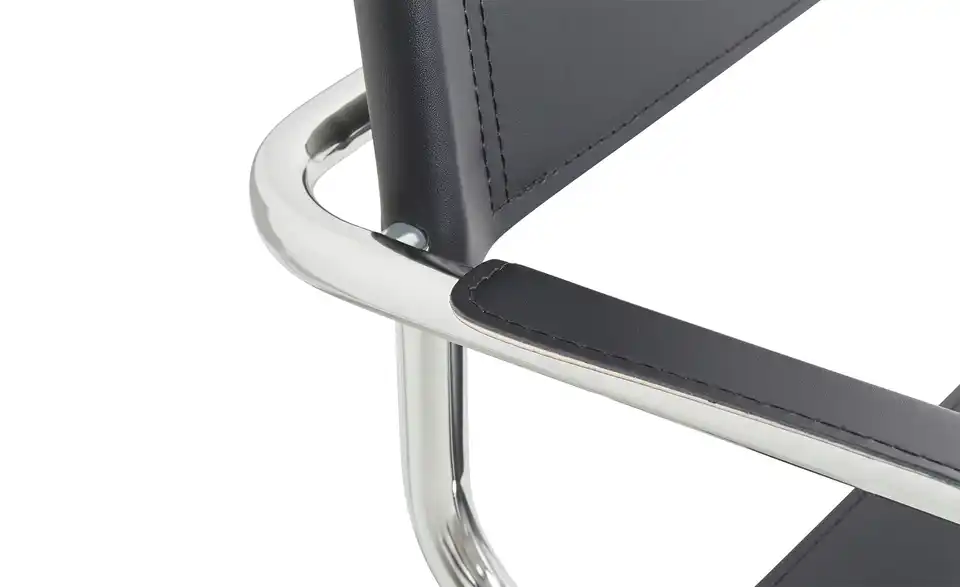 Schwingstuhl Maik BHT 52|81|59 cm, Leder