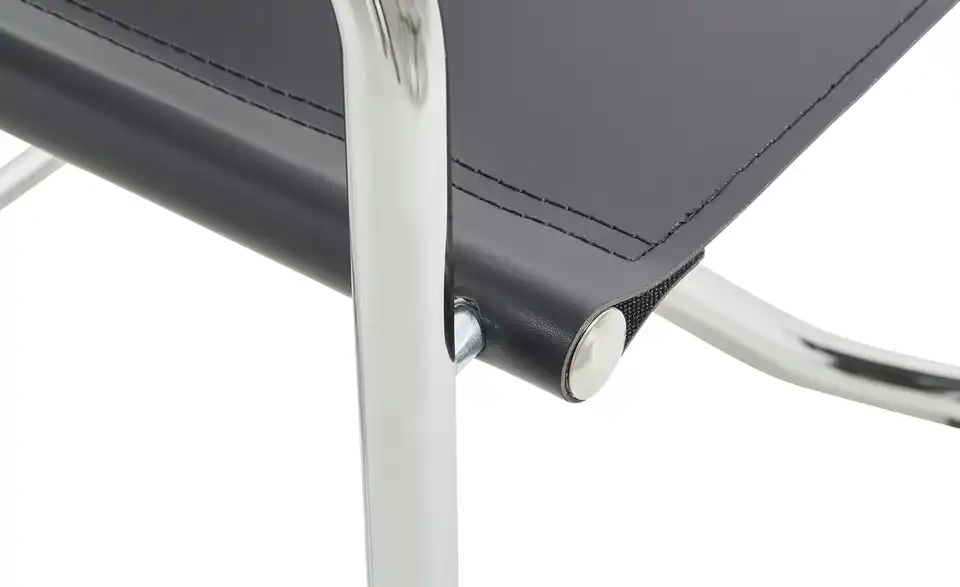 Schwingstuhl Maik BHT 52|81|59 cm, Leder